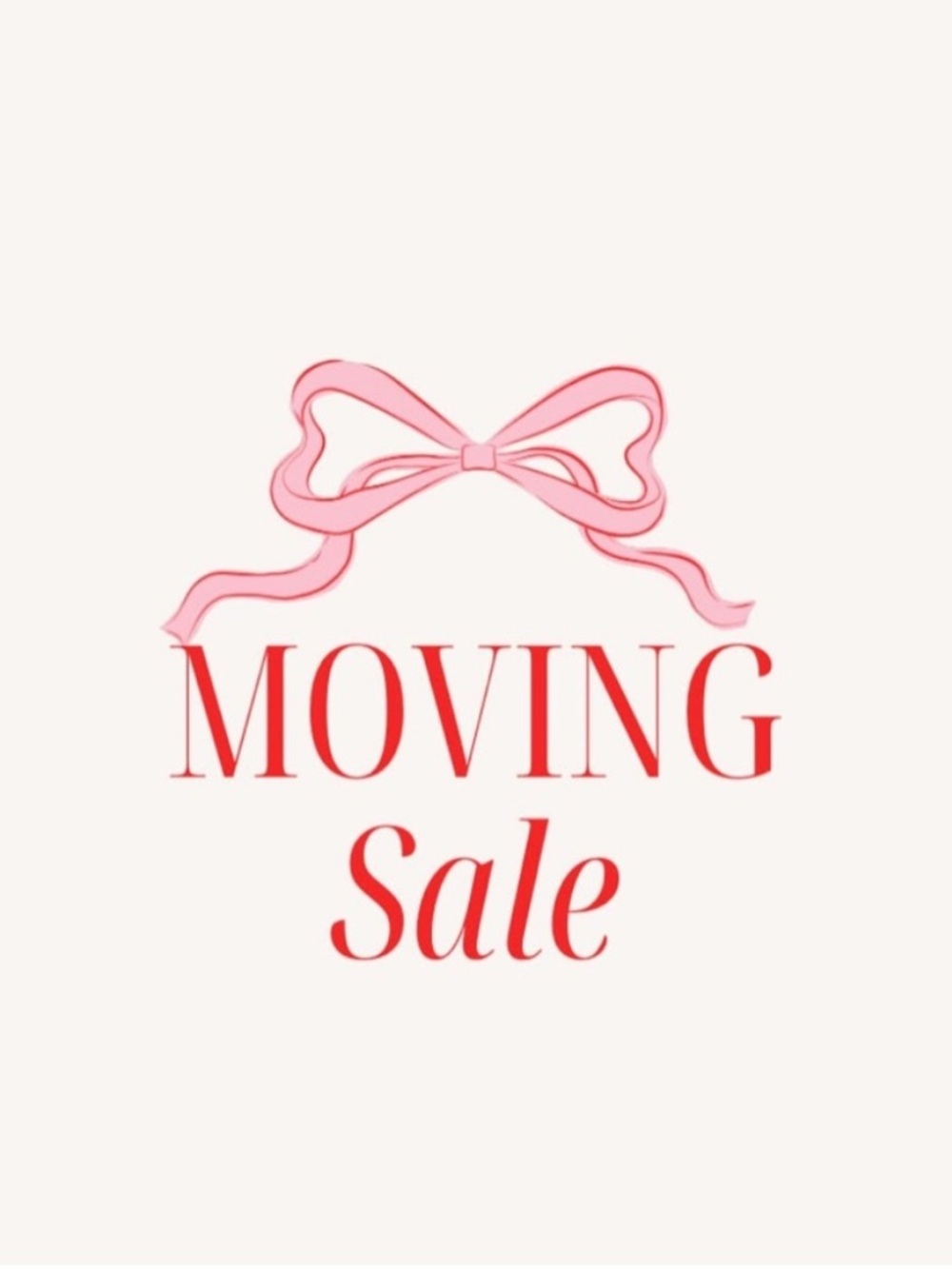 Moving Sale! Accepting offers!
